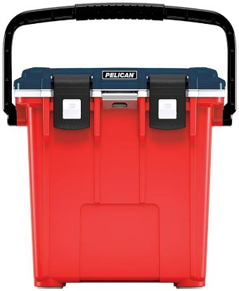 Picture of Pelican 20Q5redbluwht Personal Cooler Elite Red/White/Blue Polypropylene 20 Qt 