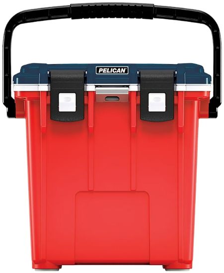 Picture of Pelican 20Q5redbluwht Personal Cooler Elite Red/White/Blue Polypropylene 20 Qt 