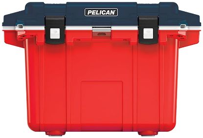 Picture of Pelican 30Q5redbluwht Personal Cooler Elite Red/White/Blue Polypropylene 30 Qt 