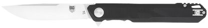 Picture of Cobratec Knives Ctmonblk Monarch 3.50" Folding Plain Satin D2 Steel Blade, 4.75" Black G10 Handle 