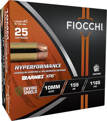 Picture of Fiocchi 10Ba Hyperformance 10Mm 155 Gr Xpb 25 Per Box/ 8 Case 