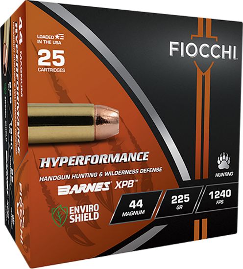 Picture of Fiocchi 44Mba Hyperformance 44 Mag 225 Gr Xpb 25 Per Box/ 8 Case 