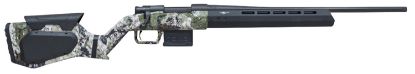 Picture of Howa Hhera308cfxk7 Hera H7 Full Size 308 Win 5+1 24" Black Carbon Fiber Threaded Barrel, Matte Blued Drilled & Tapped Receiver, Xk7 Kings Camo W/Black Webbing Adjustable Synthetic Stock, Right Hand 