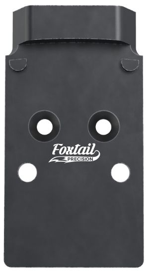 Picture of Foxtail Precision 100001 Red Dot Adapter Plate For Optics-Ready Pistol Black Anodized Cz P10 