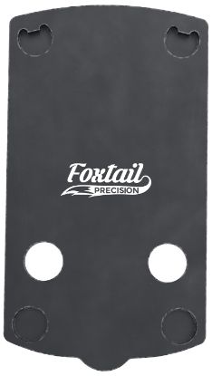 Picture of Foxtail Precision 100005 Red Dot Adapter Plate For Optics-Ready Pistol Black Anodized Glock 43X/48 Mos Springfield Armory Osp 