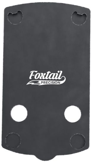 Picture of Foxtail Precision 100005 Red Dot Adapter Plate For Optics-Ready Pistol Black Anodized Glock 43X/48 Mos Springfield Armory Osp 