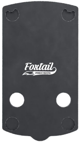 Picture of Foxtail Precision 100009 Red Dot Adapter Plate For Optics-Ready Pistol Black Anodized Glock 43X/48 Mos Springfield Armory Osp 