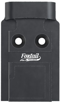 Picture of Foxtail Precision 100008 Red Dot Adapter Plate For Optics-Ready Pistol Black Anodized Glock Mos 