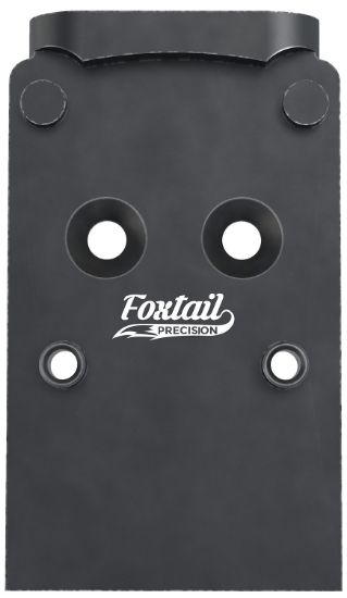 Picture of Foxtail Precision 100006 Red Dot Adapter Plate For Optics-Ready Pistol Black Anodized Glock Mos 