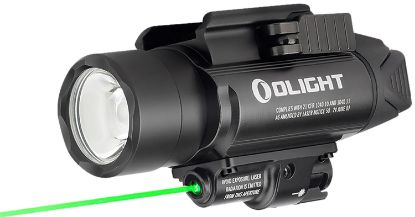 Picture of Olightstore Usa Inc Baldrprobk1 Baldr Pro Black Anodized 300/500/1,350 Lumens White Led Green Laser 