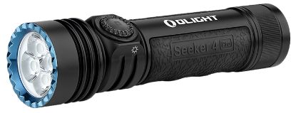 Picture of Olightstore Usa Inc Seeker4promtbkcw Seeker 4 Pro Matte Black 5/50/300/600/1,200/4,600 Lumens White Led 