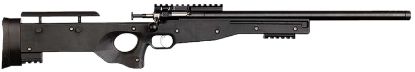 Picture of Crickett Ksa2150-Blk Precision Full Size 22 Lr Single Shot 16.10" Blued Threaded Bull Barrel, Blued Crickettinny Rail Steel Receiver, Black Synthetic Adj Lop Stock 