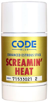Picture of Code Blue Oa1418 Screamin' Heat Stick Doe Urine Scent Wax 2.60 Oz Scent Stick 