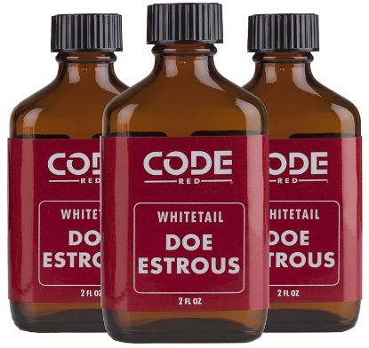Picture of Code Blue Oa1325 Code Red Doe Estrous 2 Fl Oz Liquid 3 Pack 