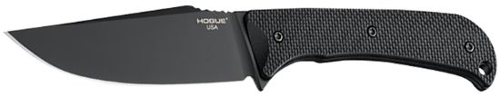 Picture of Hogue 35854 Extrak Xl 3.90" Fixed Clip Point Plain Black Cerakote Cpm M4 Tool Steel Blade, Black Textured G10 Scales Handle 