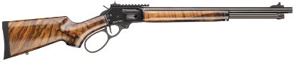 Picture of Smith & Wesson 14079 1854 44 Rem Mag 9+1 19.25" Black Pvd Threaded Barrel, Black Pvd Picatinny Rail Stainless Steel Receiver, Fixed Satin Walnut Stock, Large Loop 