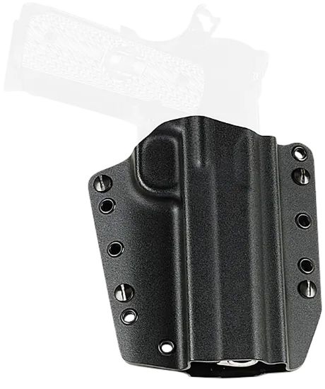 Picture of Galco Cvs894rb Corvus Belt Iwb Black Kydex Fits P365 X-Macro W/ Red Dot Right 