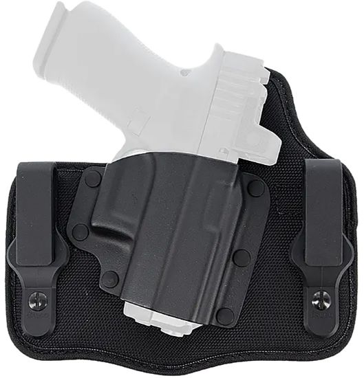 Picture of Galco Ktc820b Kingtuk Cloud Iwb Black Hybrid Kydex/Nylon Fits Sig P320 Full Size 