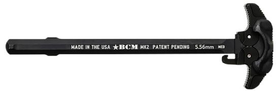 Picture of Bcm Gfhmk2med Ambidextrous Mk2 Charging Handle Compatible W/ Mil-Spec Ar-15 Black 7075 T-6 Aluminum 