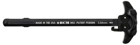 Picture of Bcm Gfhmk2lrgambi Ambidextrous Mk2 Charging Handle Compatible W/ Mil-Spec Ar-15 Black 7075 T-6 Aluminum 