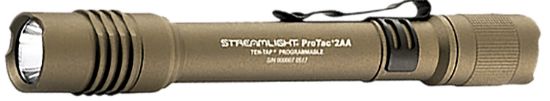 Picture of Streamlight 88137 Protac 2Aa-X Usb Flashlight Coyote 40/550 Lumens White Led 