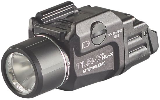 Picture of Streamlight 69458 Tlr-7 Hl-X Usb Gun Light Black Anodized 500/1,000 Lumens White Led 