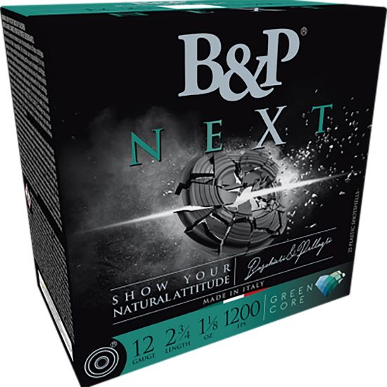 Picture of B&P Ammunition 12B1nx9 Next 12 Gauge 2.75" 1 Oz 9 Shot 25 Per Box/ 10 Case 