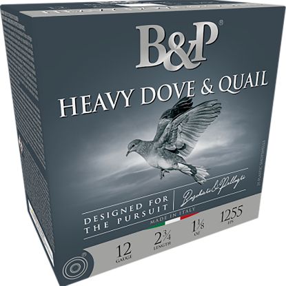 Picture of B&P Ammunition 20Bd75 Heavy Dove & Quail 20 Gauge 2.75" 1 Oz 7.5 Shot 25 Per Box/ 10 Case 