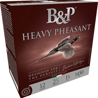 Picture of B&P Ammunition 20B1h4 Heavy Pheasant 20 Gauge 2.75" 1 Oz 4 Shot 25 Per Box/ 10 Case 