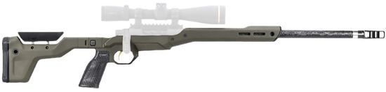 Picture of Mdt Sporting Goods Inc 107835Ckg Hnt26 Chassis System Cobalt Green Fits Howa 1500 Sa/ Weatherby Vanguard Compatible W/ Aics Mags Short Action Arca 